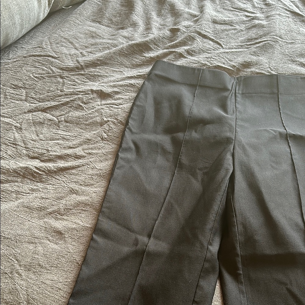Ruby Rd. Black Dress Pants with Flat Front Design